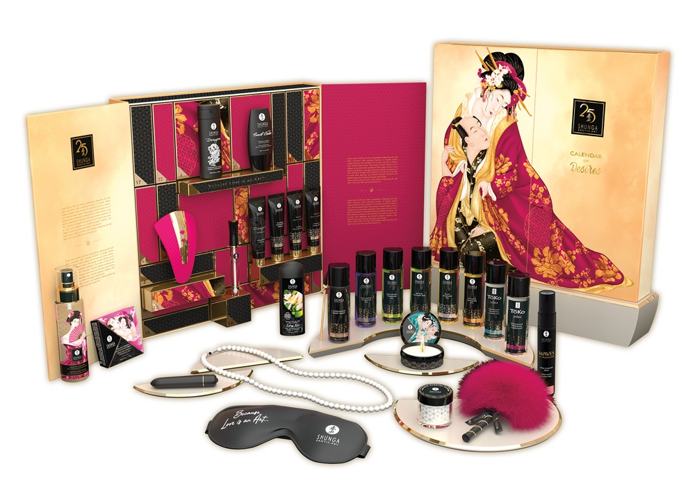 Erotik-Adventskalender „Calendar of Desires“ mit 25 Luxus-Intimprodukten Sex-Spielzeuge online kaufen