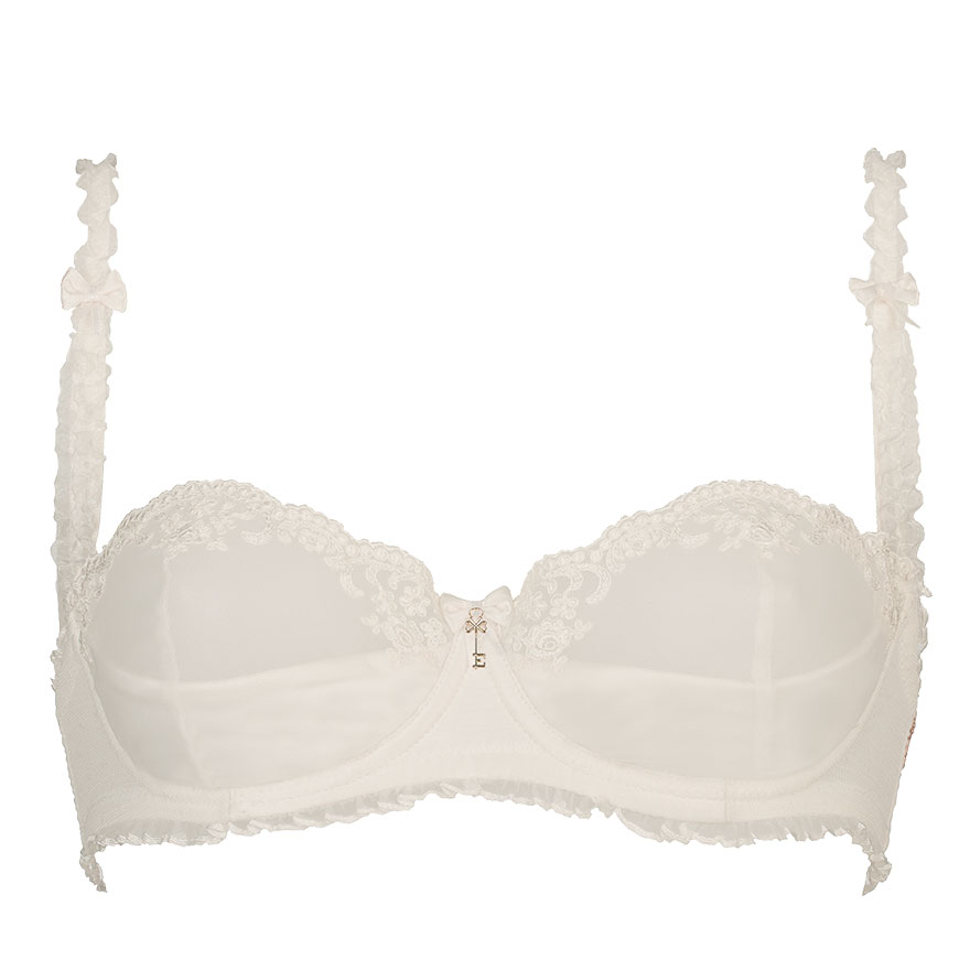 Faye - Zarter Spitzen-BH mit Rüschen Dessous online kaufen