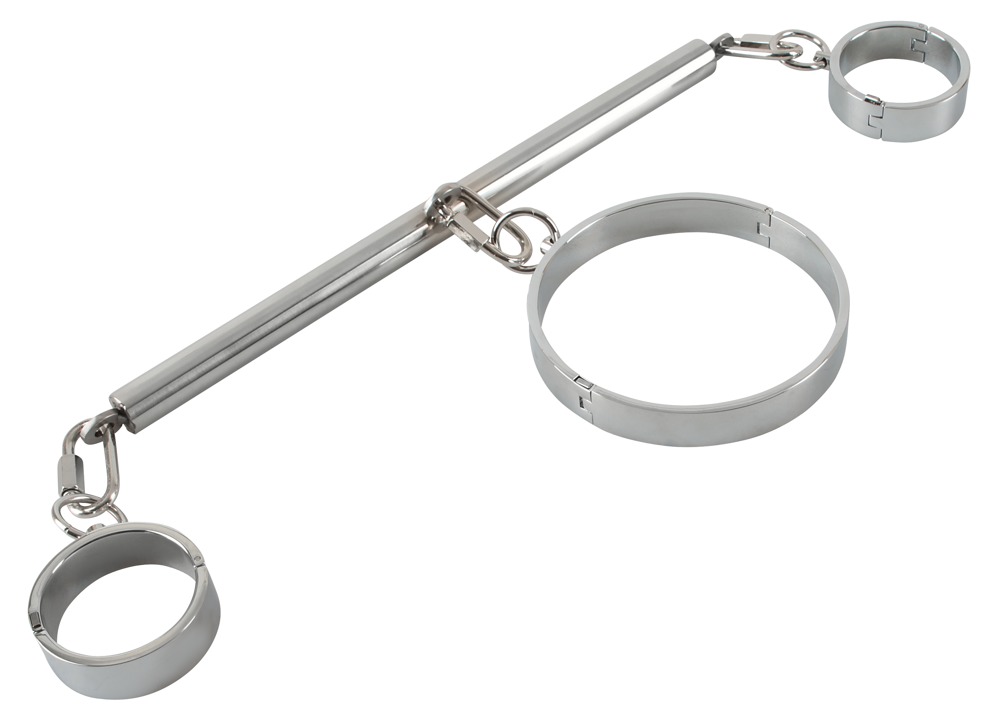 Fessel-Set mit Pranger, Edelstahl Fetisch online kaufen