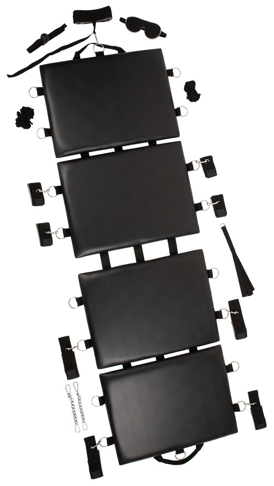 Fesselplatte „Bondage Board 2.0“, extralang, zusammenklappbar, mit Trageriemen Fetisch online kaufen