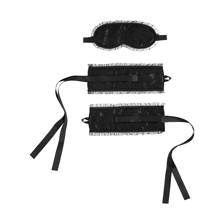 Fesselset mit Augenmaske, 3 Teile Dessous online kaufen Fesselset mit Augenmaske, 3 Teile Dessous online kaufen