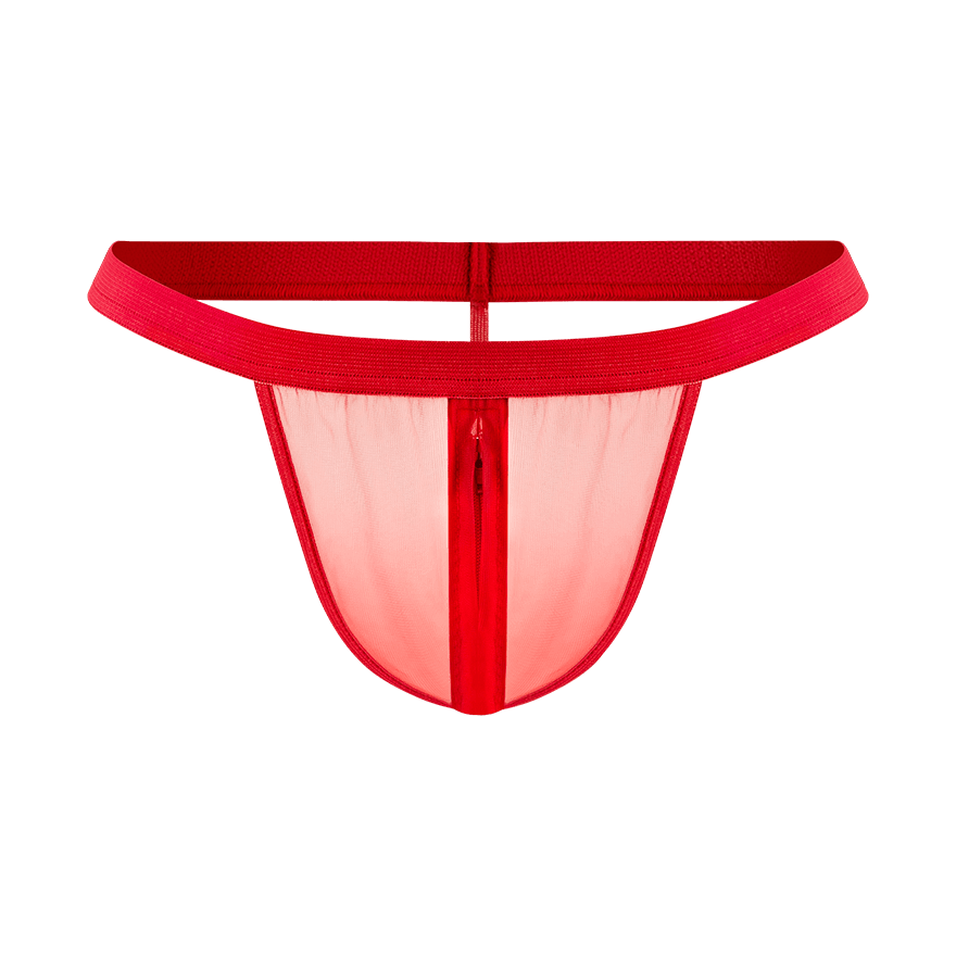 Freizügiger String mit Reißverschluss Dessous online kaufen