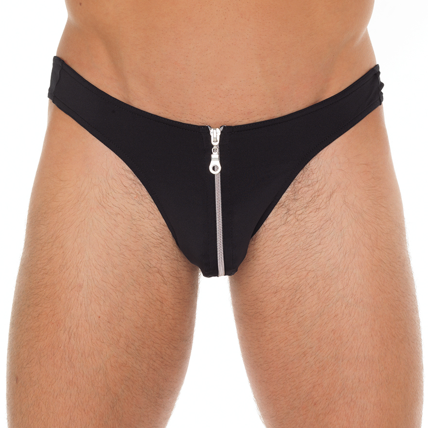 Freizügiger Tanga mit Reißverschluss Dessous online kaufen