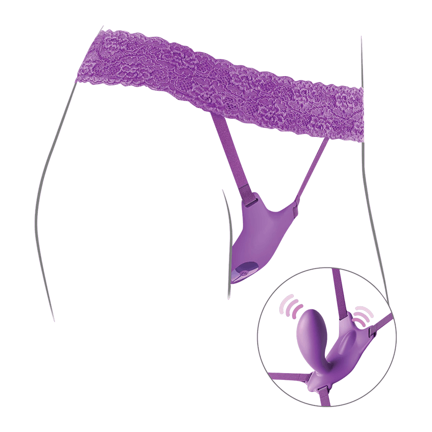 G-Spot Butterfly Strap-On, 10 cm Vibrator online kaufen G-Spot Butterfly Strap-On, 10 cm Vibrator online kaufen