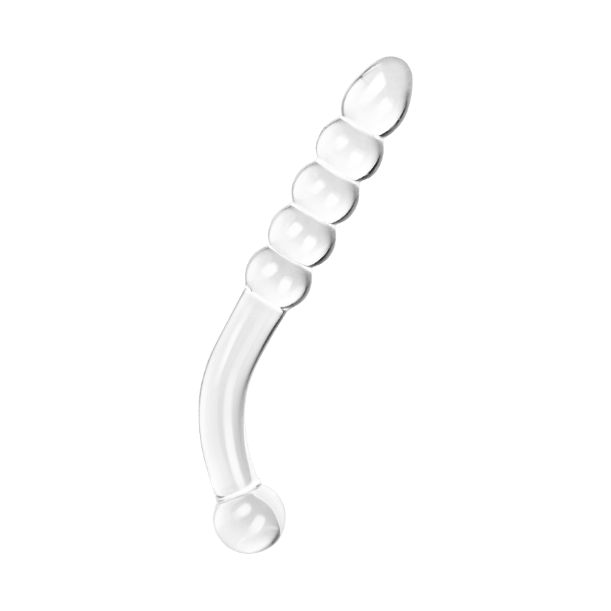 Gebogener Glasdildo, 23cm Sex-Spielzeuge online kaufen