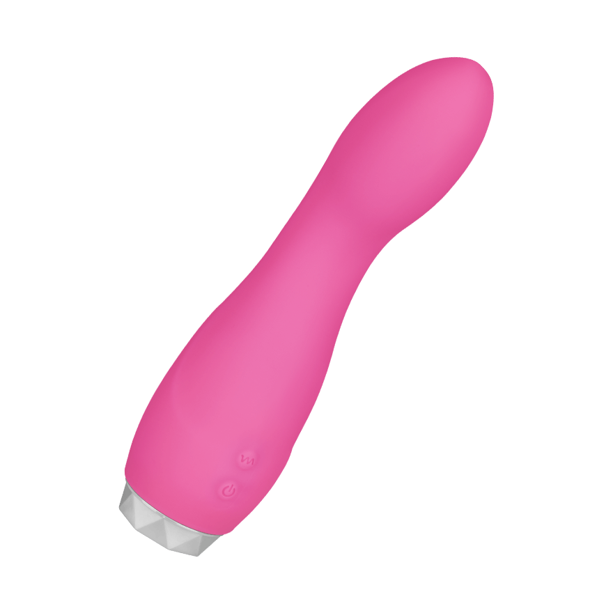 Gebogener Silikonvibrator, 15,3 cm Vibrator online kaufen Gebogener Silikonvibrator, 15,3 cm Vibrator online kaufen