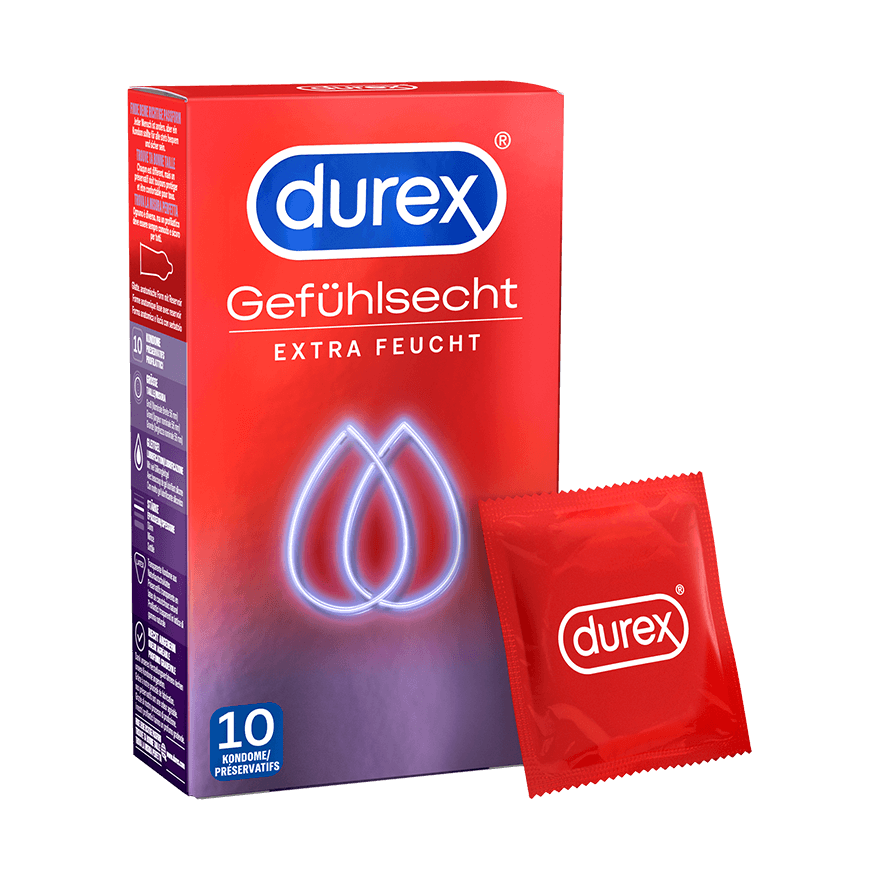 Gefühlsecht - Extra Feucht, 56mm, 10Stück Drogerie online kaufen
