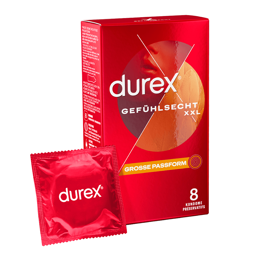 Gefühlsecht - XXL, 60 mm, 8 Stück Drogerie online kaufen