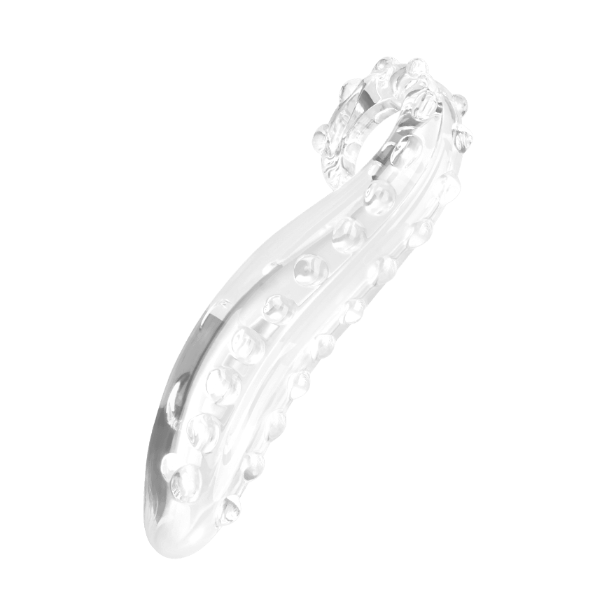 Geschwungener Glasdildo, 14 cm Sex-Spielzeuge online kaufen