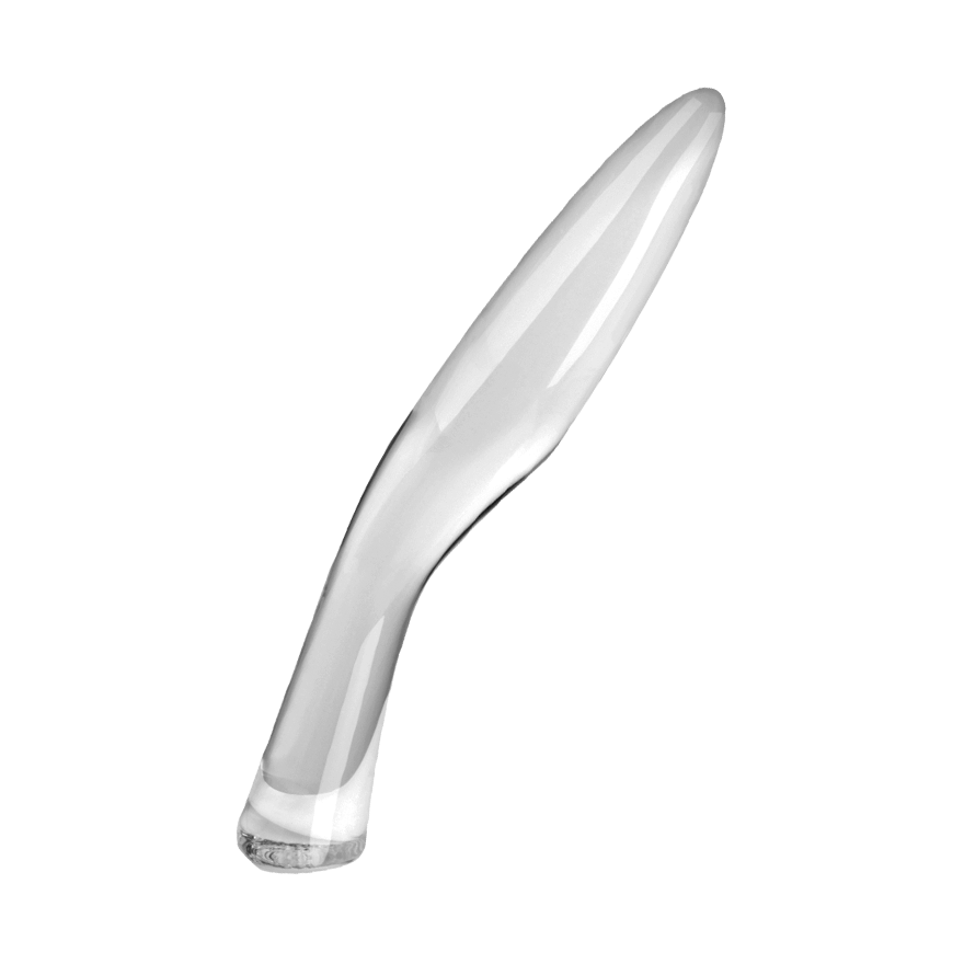 Geschwungener Glasdildo, 20 cm Sex-Spielzeuge online kaufen