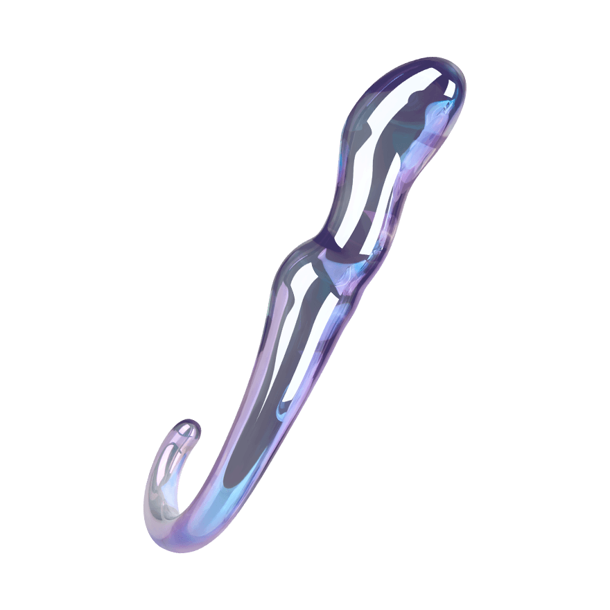 Glasdildo mit Haltegriff, 18 cm Sex-Spielzeuge online kaufen