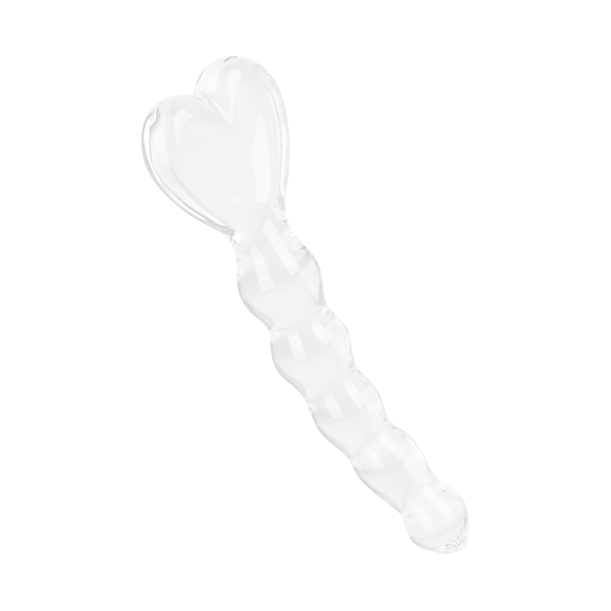 Glasdildo mit Herzapplikation, 19 cm Sex-Spielzeuge online kaufen Glasdildo mit Herzapplikation, 19 cm Sex-Spielzeuge online kaufen