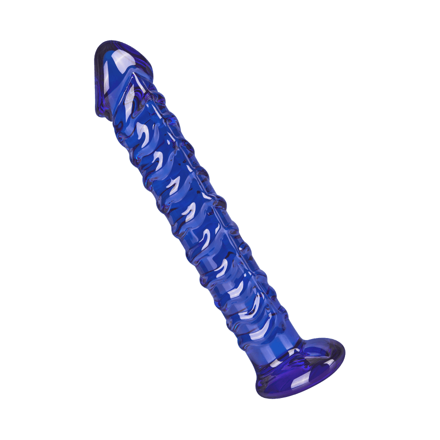 Glasdildo mit zarter Aderung, 17,5 cm Sex-Spielzeuge online kaufen Glasdildo mit zarter Aderung, 17,5 cm Sex-Spielzeuge online kaufen