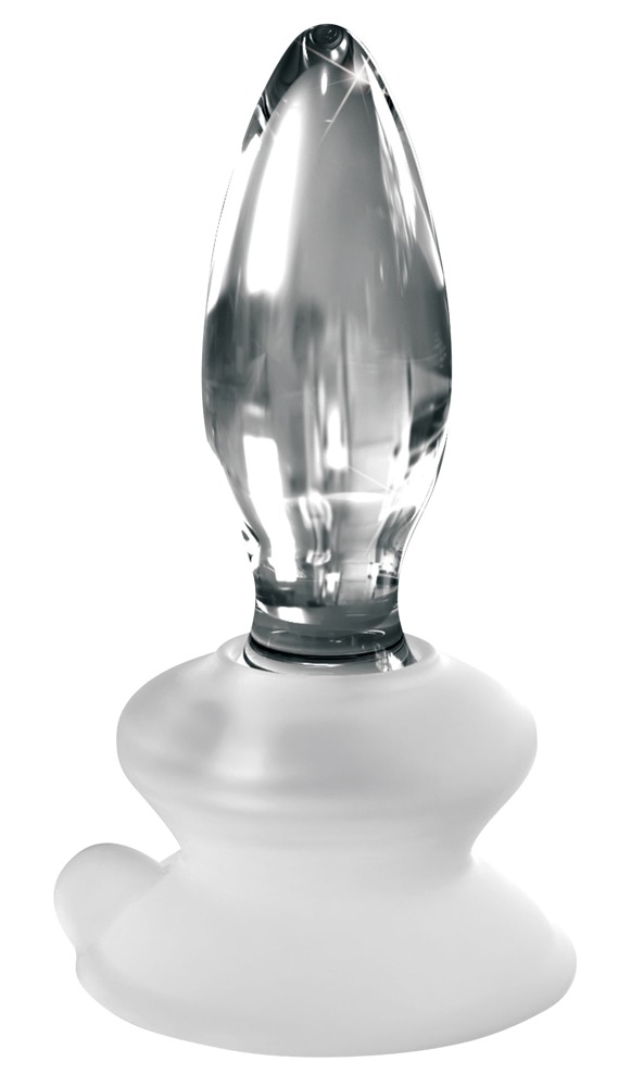 Glasdildo „No. 91“ im klassischen Plug-Design Sex-Spielzeuge online kaufen
