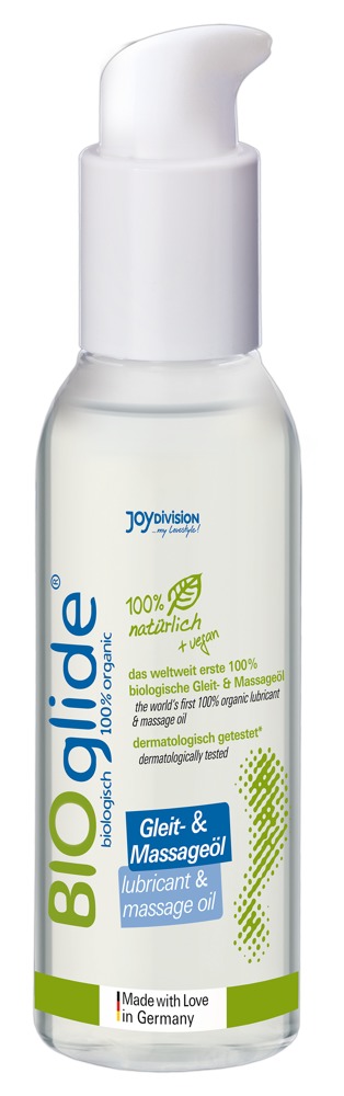 „Gleit- & Massageöl“ aus 100% biologischen Inhaltsstoffen, sensitive, duftneutral Drogerie online kaufen