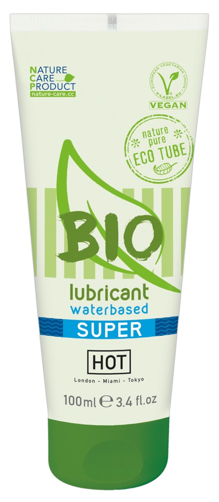 Gleitgel „HOT BIO waterbased super“, 100% biologisch Drogerie online kaufen