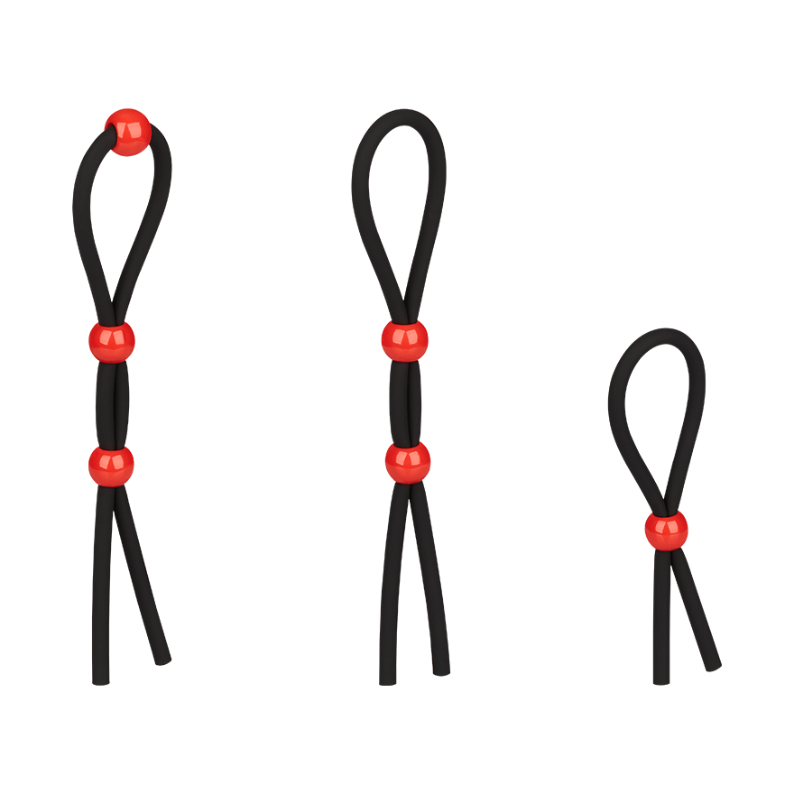 Größenverstellbares Penisring-Set, 3 Teile, 1 - 6,8 cm Dessous online kaufen