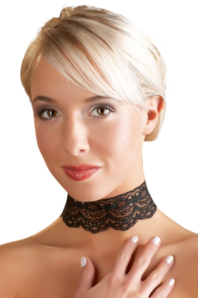 Halsband aus Spitze Dessous online kaufen