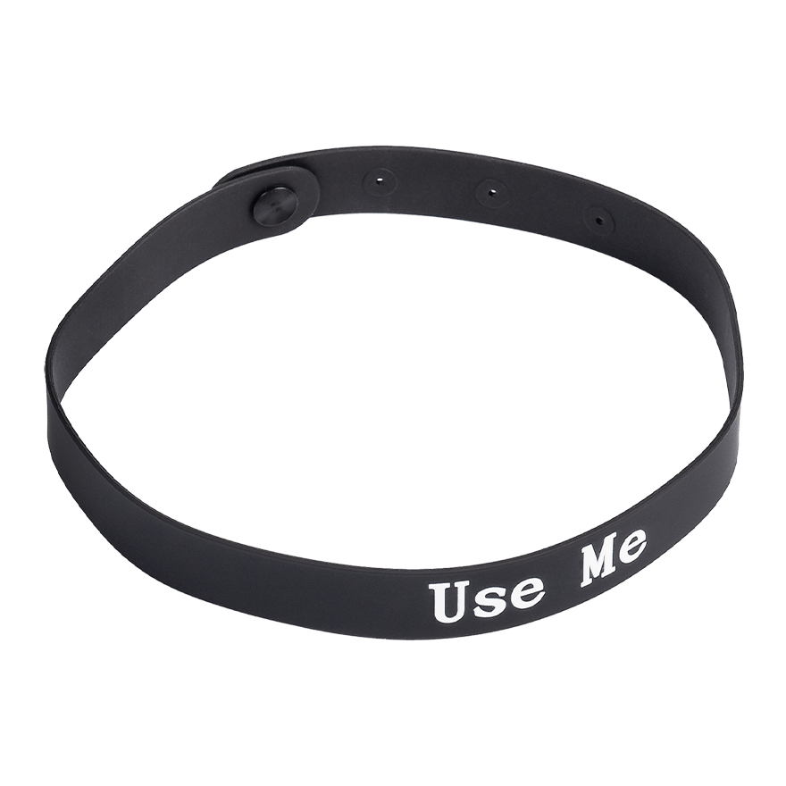 Halsband mit Aufschrift USE ME BDSM online kaufen