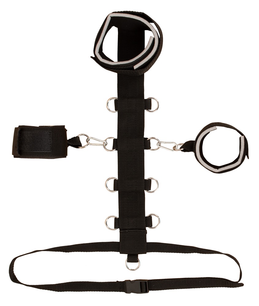Halsfessel „neck restraint set“ mit Handfesseln und Bauchgurt, verstellbar Fetisch online kaufen Halsfessel „neck restraint set“ mit Handfesseln und Bauchgurt, verstellbar Fetisch online kaufen