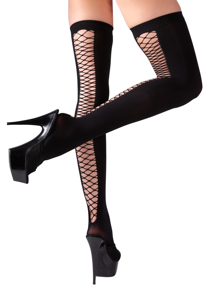 Halterlose Strümpfe in Overknee-Optik Dessous online kaufen