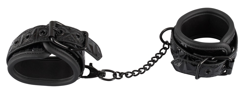 Handfessel in edler Diamantschliff-Optik Fetisch online kaufen