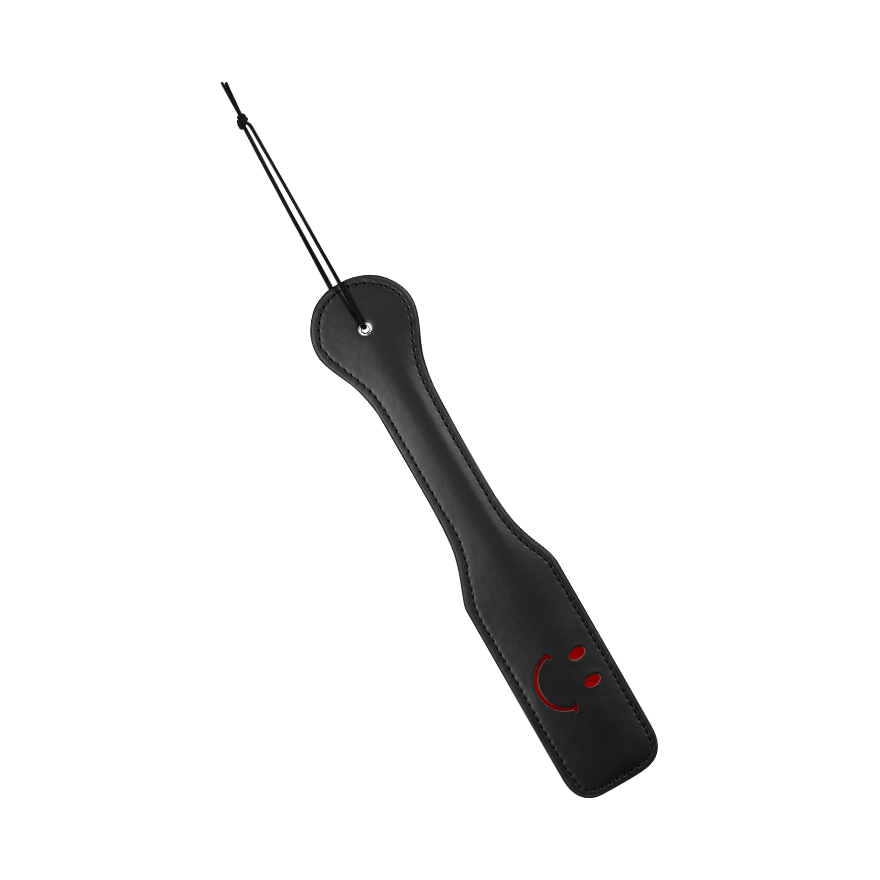 Handliches Paddle mit Smiley-Aussparung BDSM online kaufen Handliches Paddle mit Smiley-Aussparung BDSM online kaufen