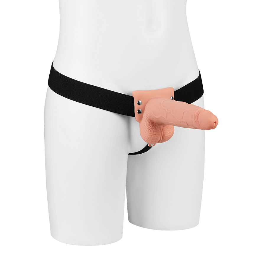 Hollow Squirting Strap-On, 21 cm Sex-Spielzeuge online kaufen