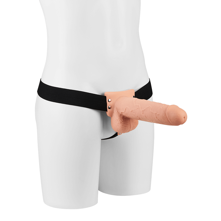 Hollow Squirting Strap-On, 24,5 cm Sex-Spielzeuge online kaufen