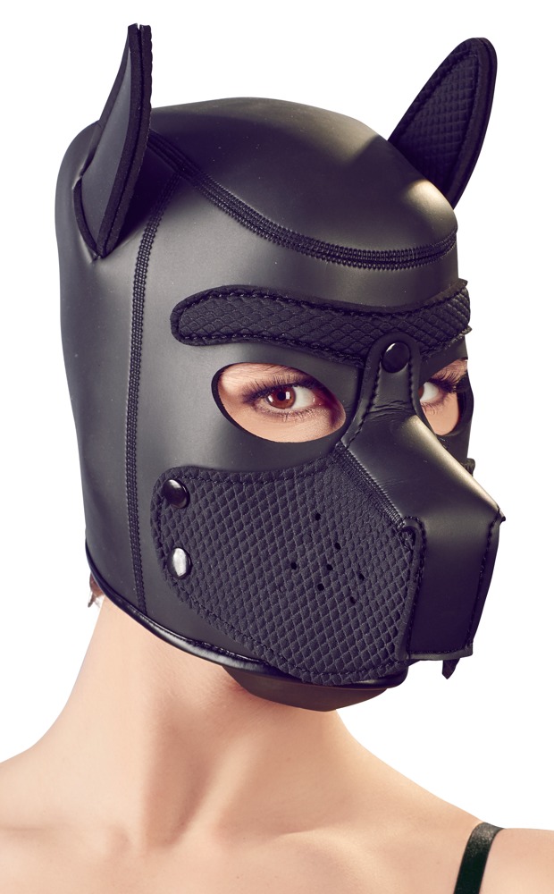 Hundekopfmaske aus Neopren Fetisch online kaufen