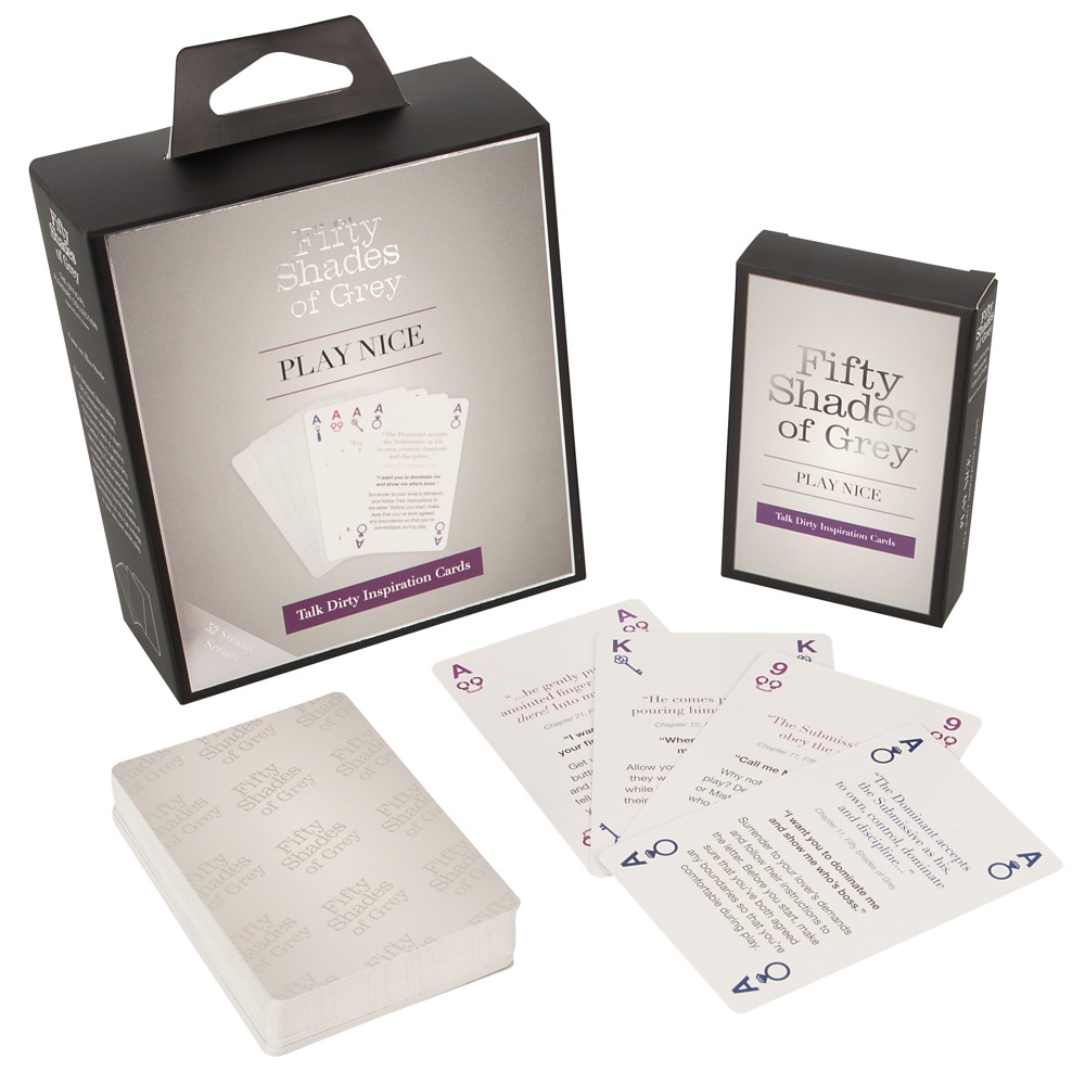 Kartenspiel „Play Nice Talk Dirty Inspiration Cards“ Sonstige Erotikartikel online kaufen