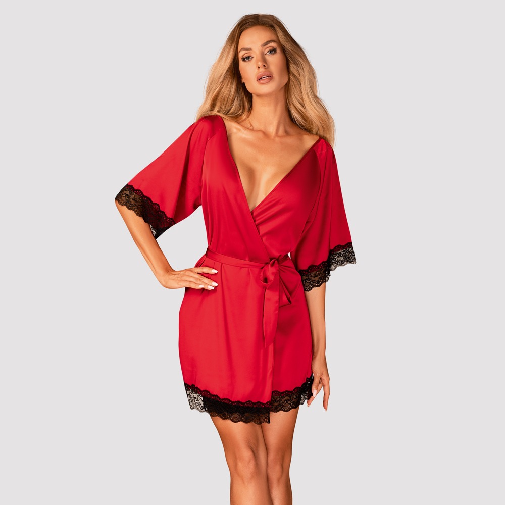 Kimono „Sensuelia“ aus Satin Dessous online kaufen
