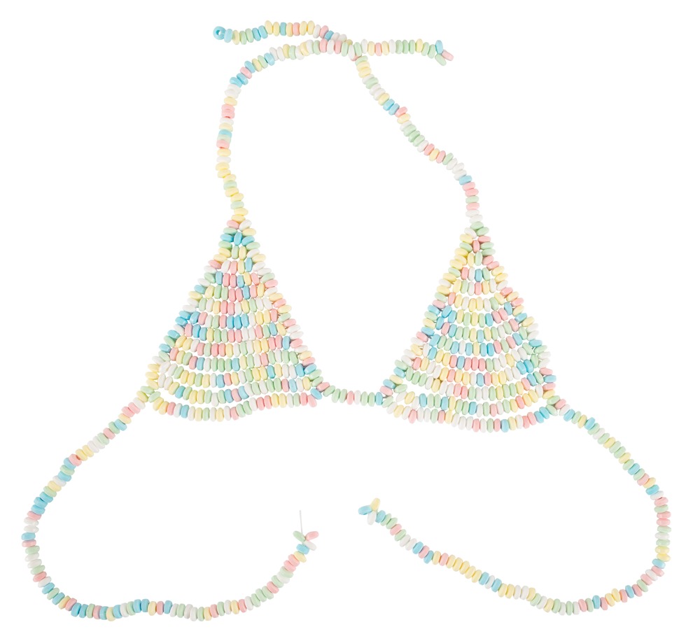 Knabberwäsche „Candy Bra“, BH aus Zuckerperlen Dessous online kaufen