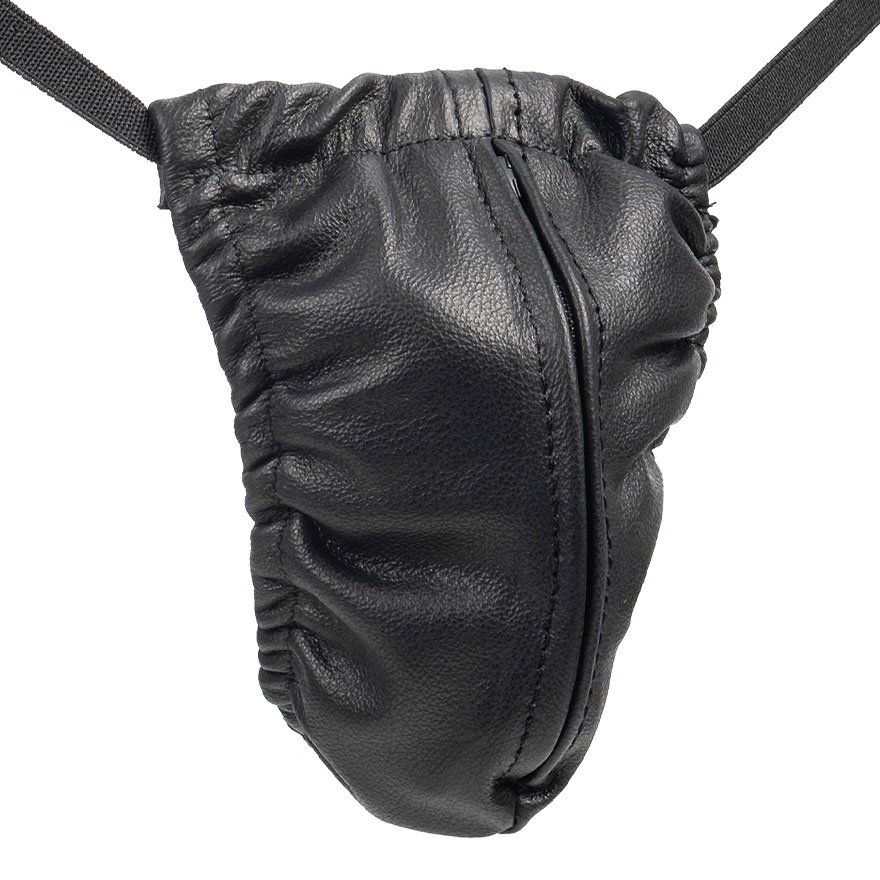 Knapper String mit Reißverschluss Dessous online kaufen