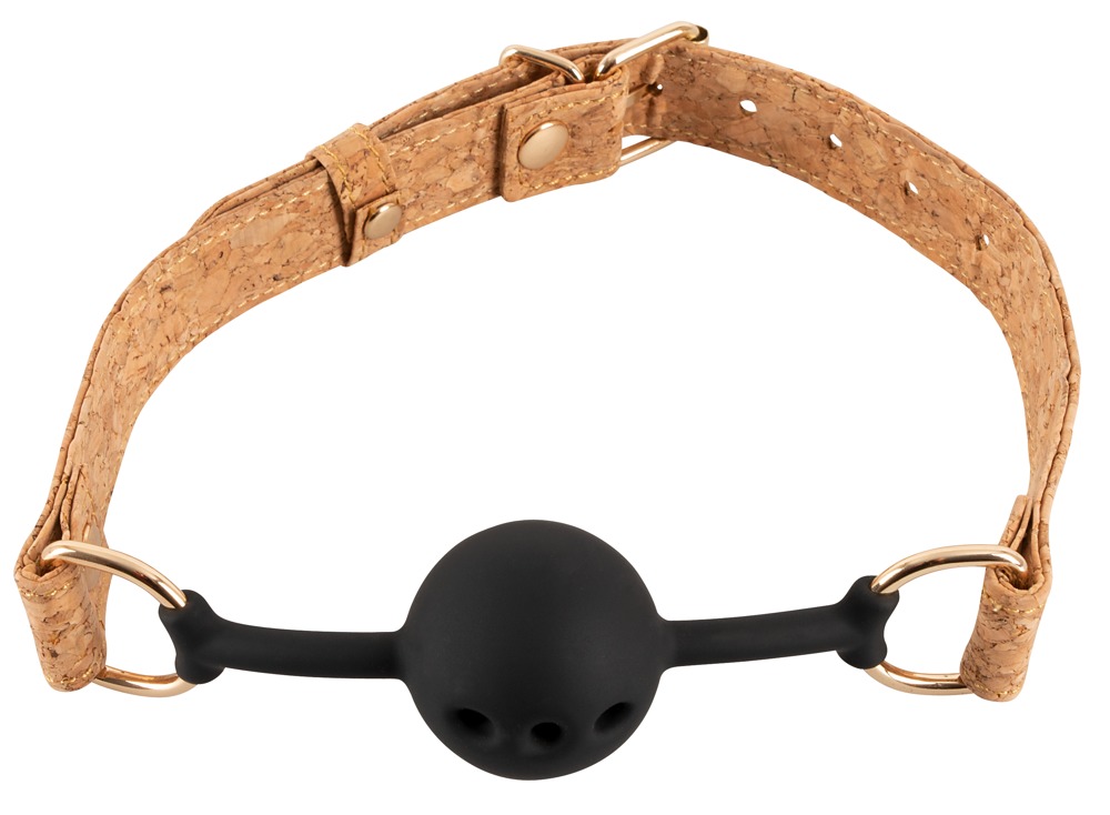 Knebel „Ballgag Cork“ mit Riemen aus natürlichem Kork, vegan und nachhaltig Fetisch online kaufen Knebel „Ballgag Cork“ mit Riemen aus natürlichem Kork, vegan und nachhaltig Fetisch online kaufen