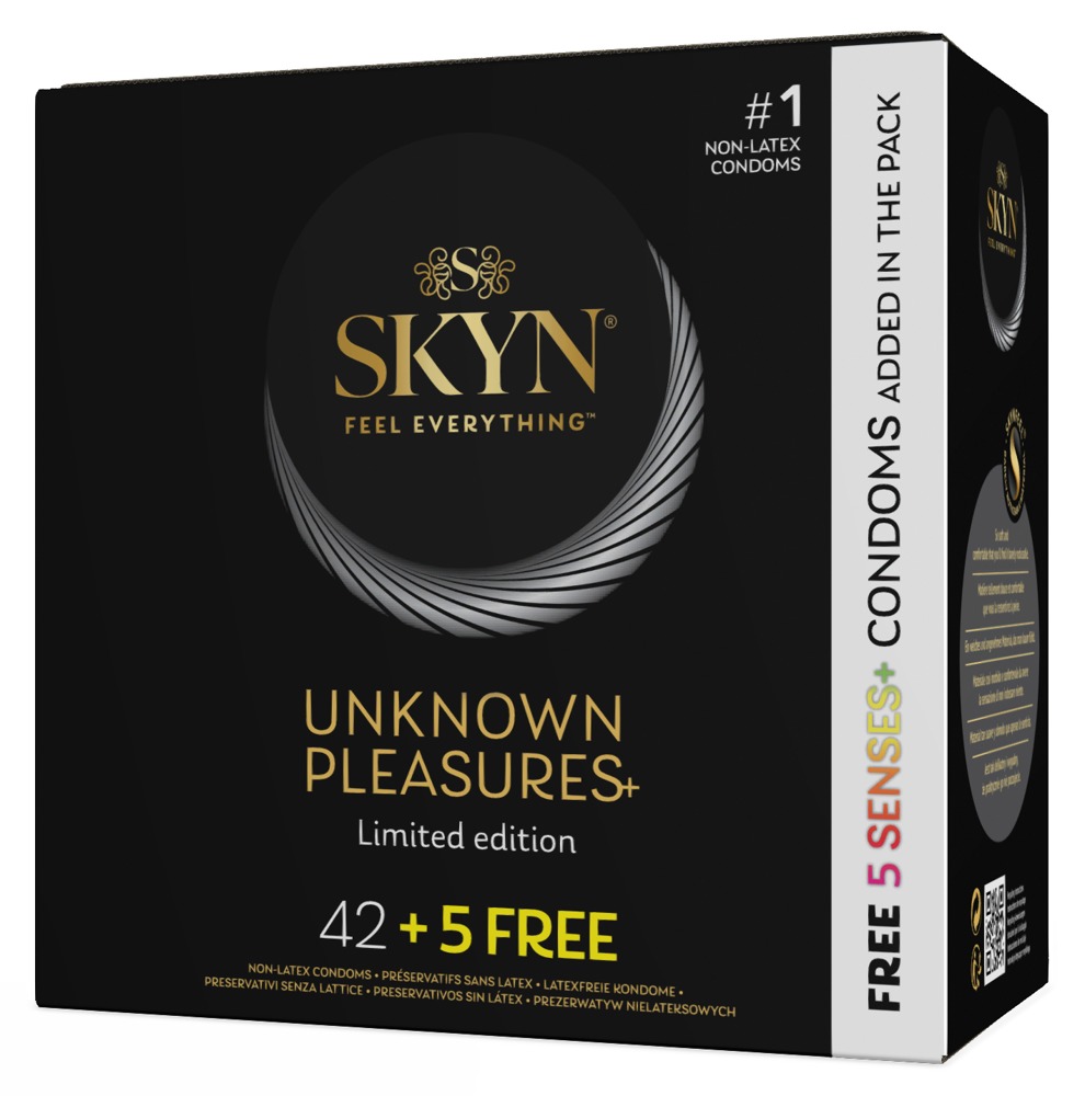 Kondom-Mix „Unknown Pleasures 42+5free“, latexfrei Drogerie online kaufen Kondom-Mix „Unknown Pleasures 42+5free“, latexfrei Drogerie online kaufen