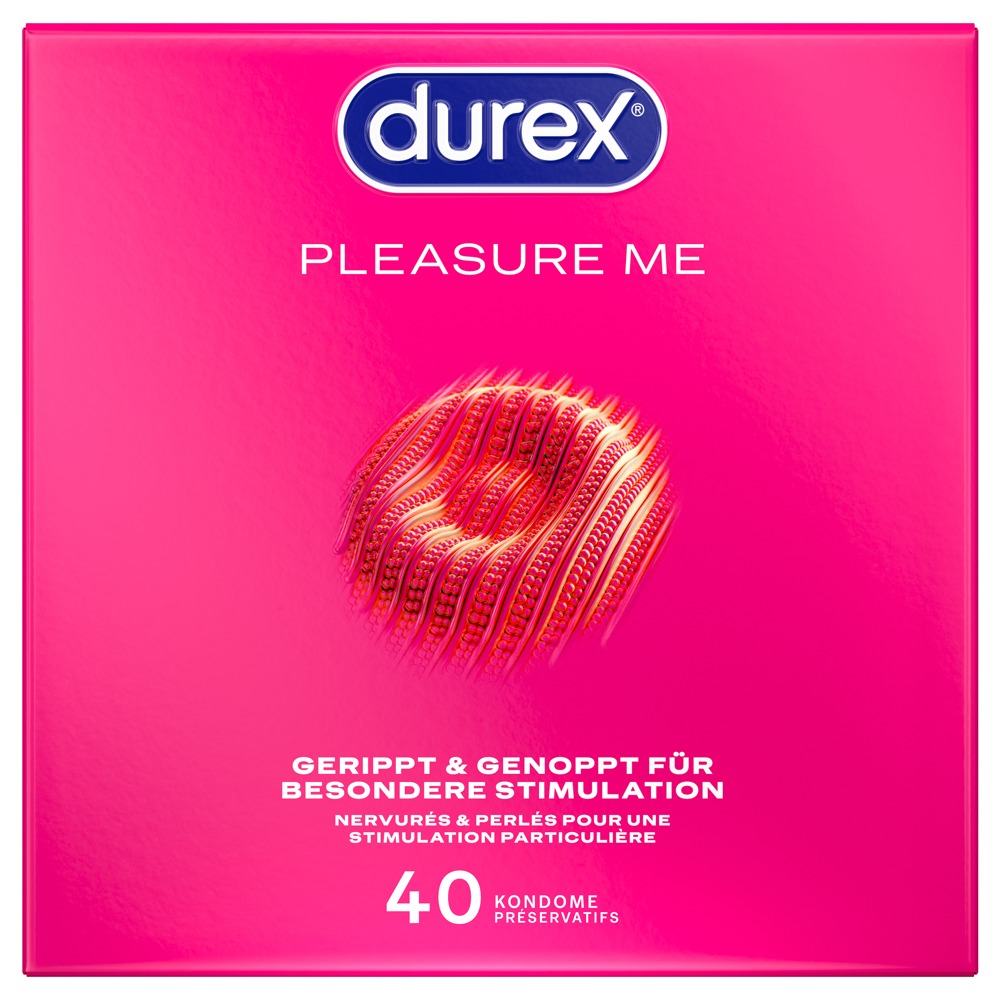 Kondome „Pleasure Me“ mit Noppen und Rillen Drogerie online kaufen Kondome „Pleasure Me“ mit Noppen und Rillen Drogerie online kaufen