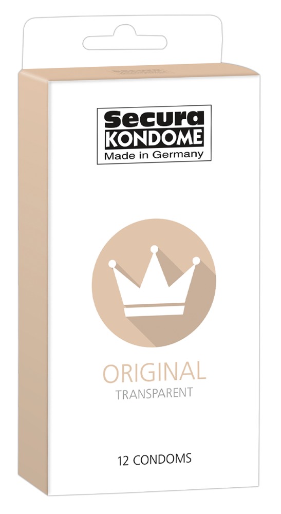 Kondome „Secura Original”, transparent, feucht beschichtet Drogerie online kaufen