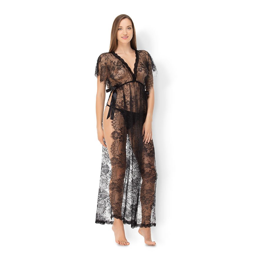 Lace Kaftan Set, 2 Teile Dessous online kaufen