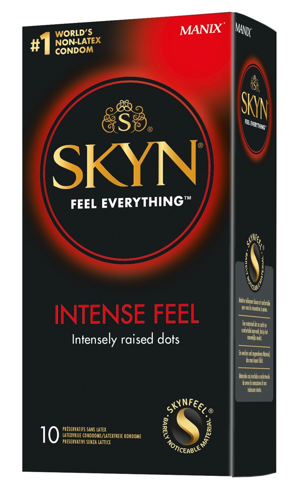 Latexfreie Kondome „Intense Feel“, genoppt Drogerie online kaufen