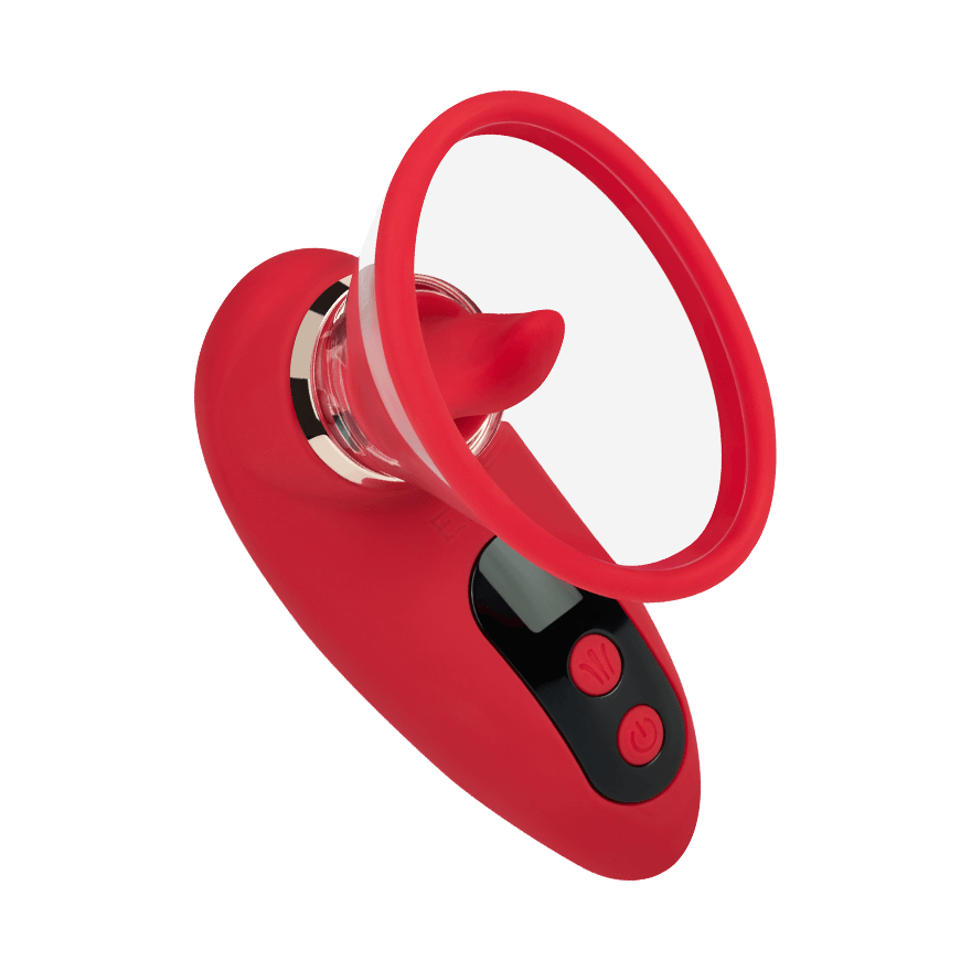 Leck-Vibrator mit Saugfunktion, 12,5 cm Vibrator online kaufen Leck-Vibrator mit Saugfunktion, 12,5 cm Vibrator online kaufen