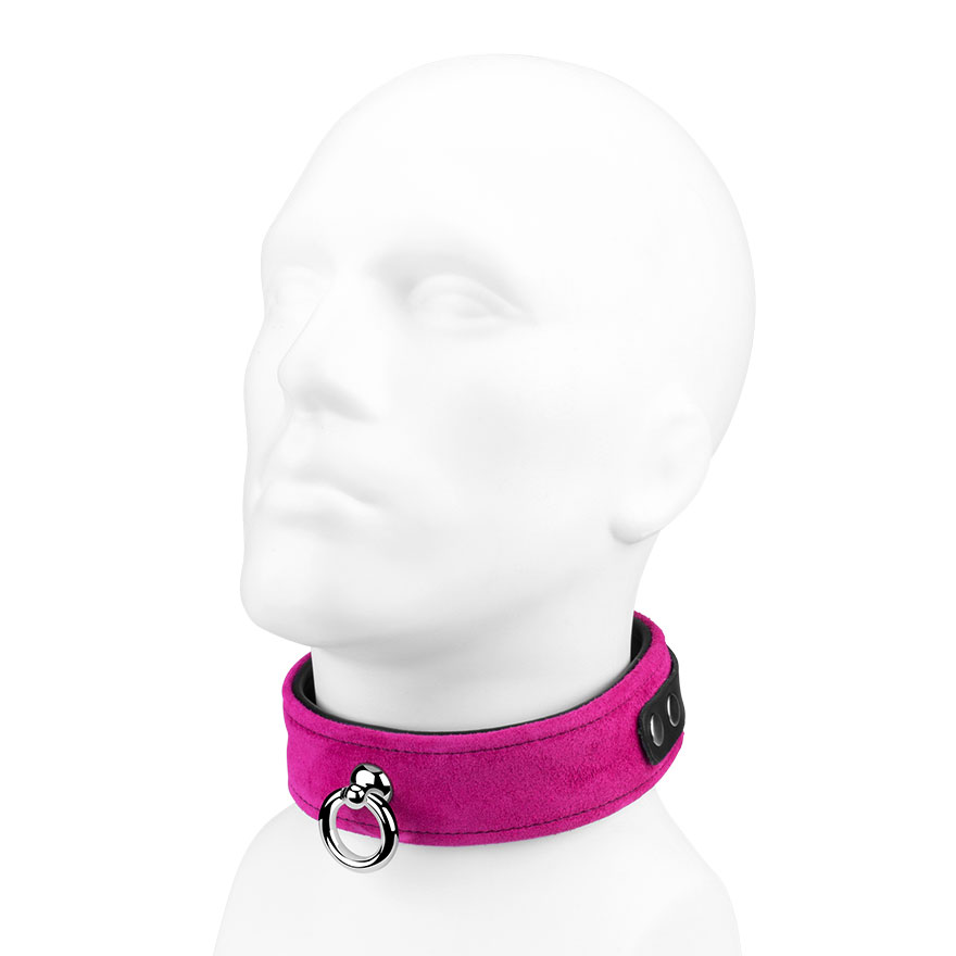 Leder-Halsband mit großem O-Ring BDSM online kaufen Leder-Halsband mit großem O-Ring BDSM online kaufen