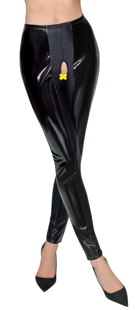 Leggings aus Lack, ouvert Dessous online kaufen