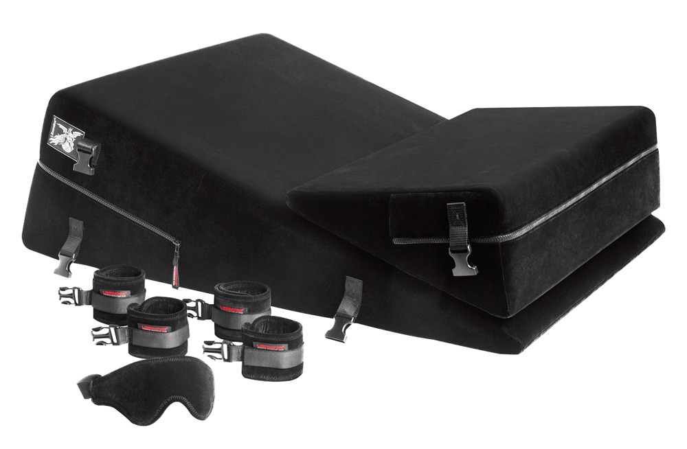 Liebeskissen „Wedge/Ramp Combo“ plus 4 Fesseln 1 Augenmaske Sex-Spielzeuge online kaufen