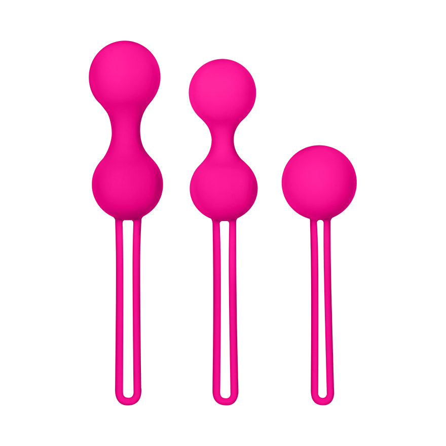 Liebeskugel-Set aus Silikon, 3 Teile, 12 - 16,5 cm Dessous online kaufen Liebeskugel-Set aus Silikon, 3 Teile, 12 - 16,5 cm Dessous online kaufen
