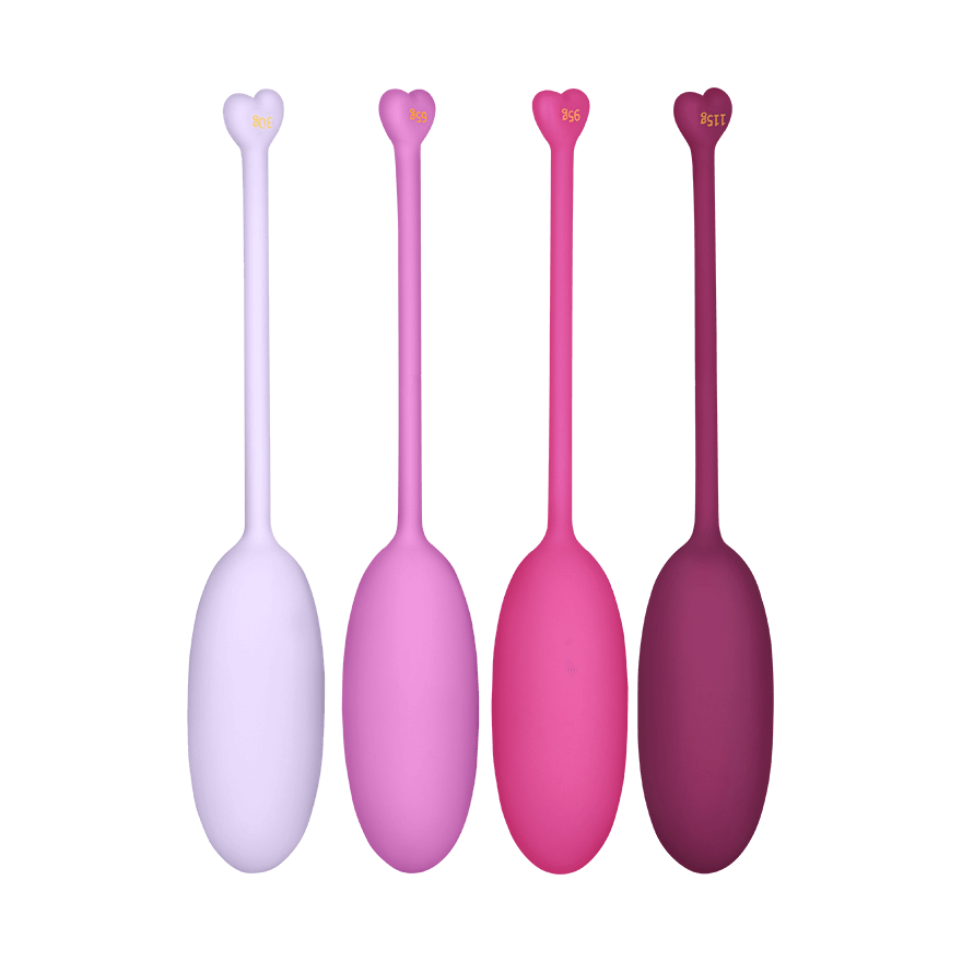 Liebeskugel-Set aus Silikon, 4 Teile, 30 - 115 g Dessous online kaufen