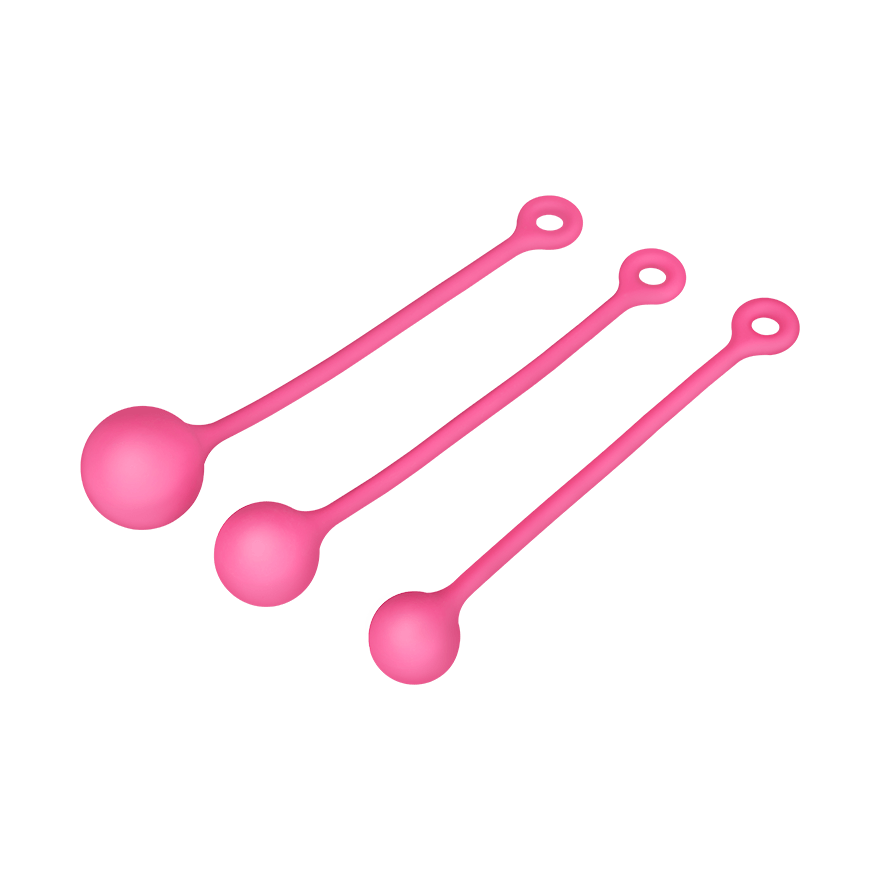 Liebeskugel-Trainingsset aus Silikon, 3Teile Dessous online kaufen