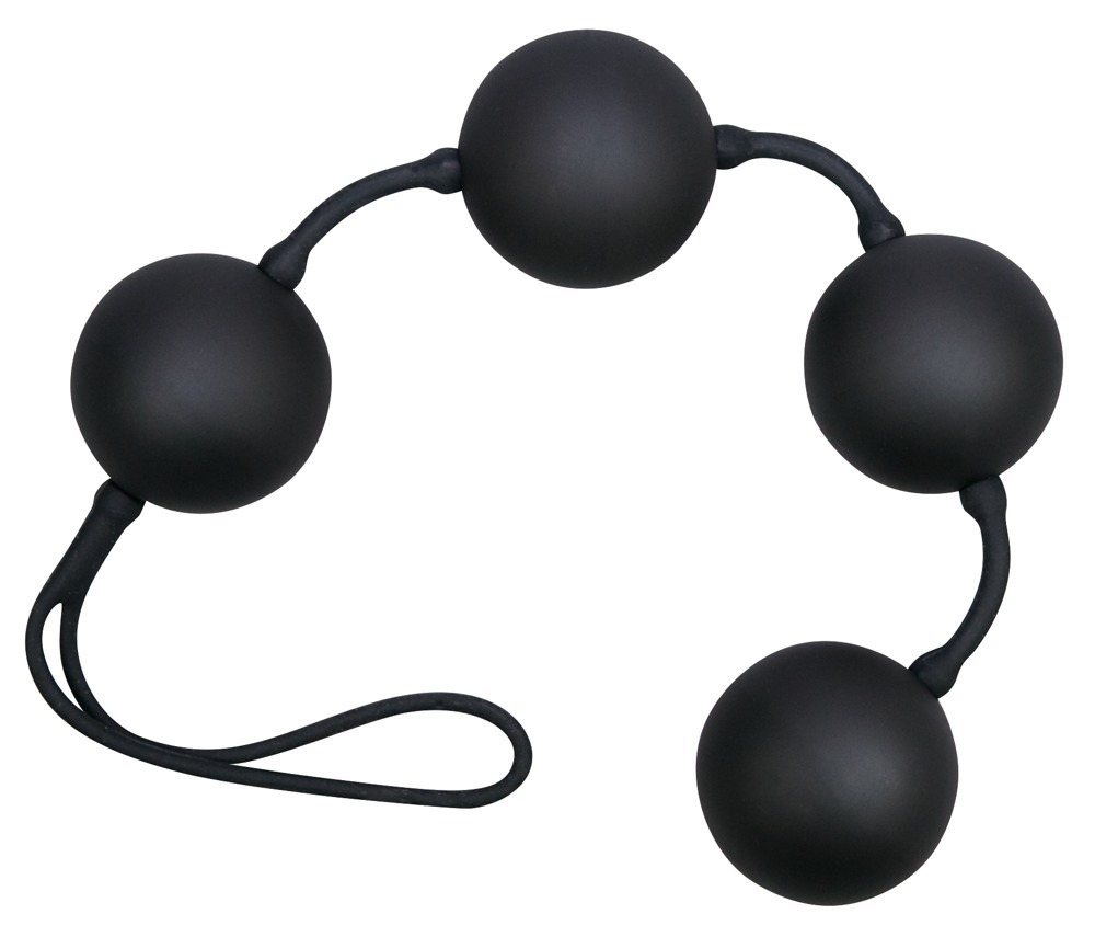 Liebeskugeln „Black Balls Velvet“, 4 Kugeln, 108 g, Ø 3,5 cm Sex-Spielzeuge online kaufen