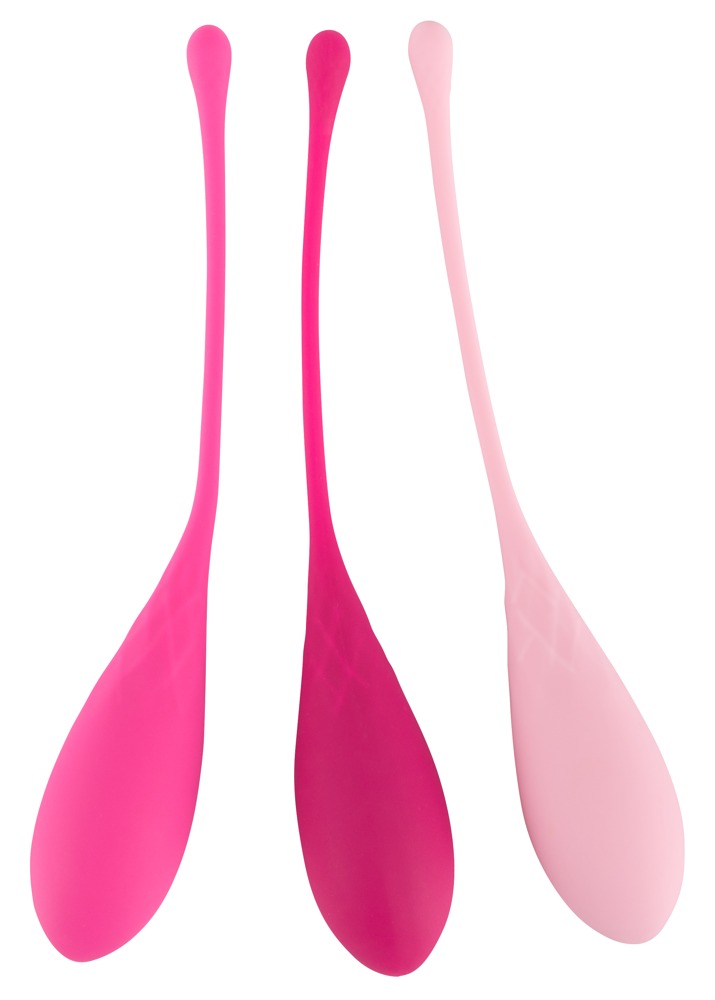 Liebeskugeln „Kegel Training Balls“ im 3er-Set, 50g, 95g, 130g Sex-Spielzeuge online kaufen Liebeskugeln „Kegel Training Balls“ im 3er-Set, 50g, 95g, 130g Sex-Spielzeuge online kaufen