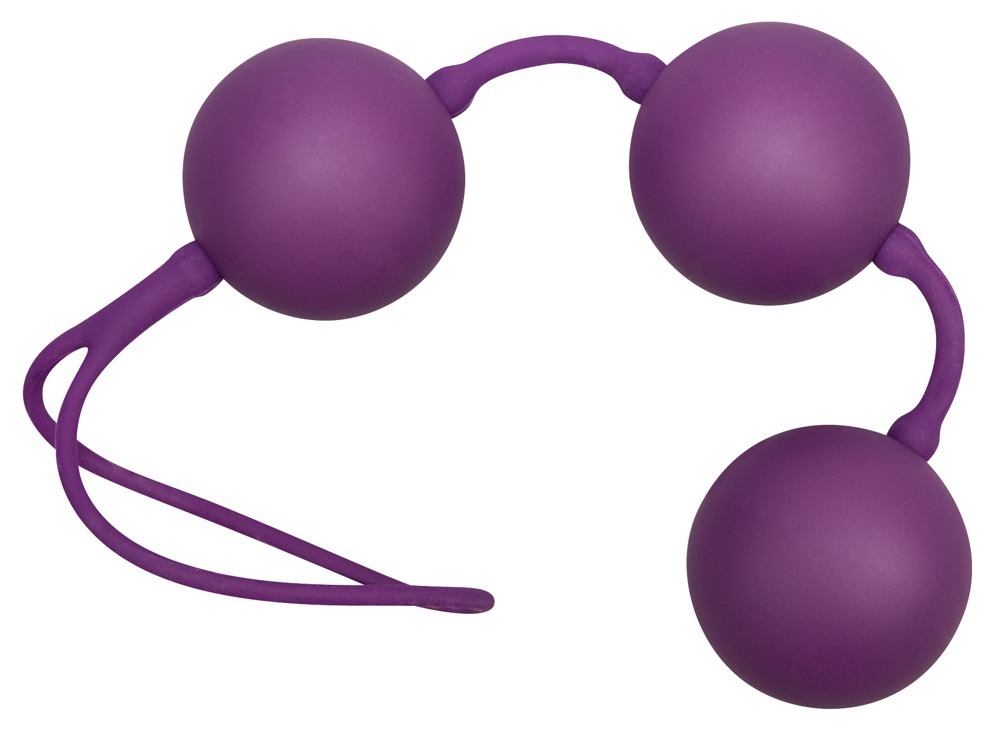 Liebeskugeln „Velvet Purple“, 3 Kugeln, 80 g, Ø 3,5 cm Sex-Spielzeuge online kaufen